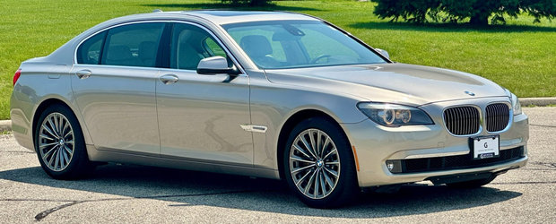 Ar putea fi chilipirul anului. Un BMW Seria 7 cu motor V8 twin-turbo se vinde acum mai ieftin decat o Dacia Logan