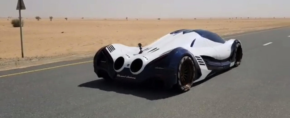 Arabii au scos pe strazi masina de 5000 CP. Uite cat de repede accelereaza Devel Sixteen! Arabii au scos pe strazi masina de 5000 CP. Uite cat de repede accelereaza Devel Sixteen!