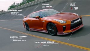 Arata aproape la fel ca vechiul model, insa noul GT-R aduce numeroase imbunatatiri. Nissan ni le spune pe toate