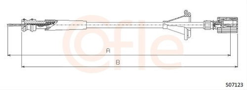 Arbore Tahometru Cofle Fiat S07123