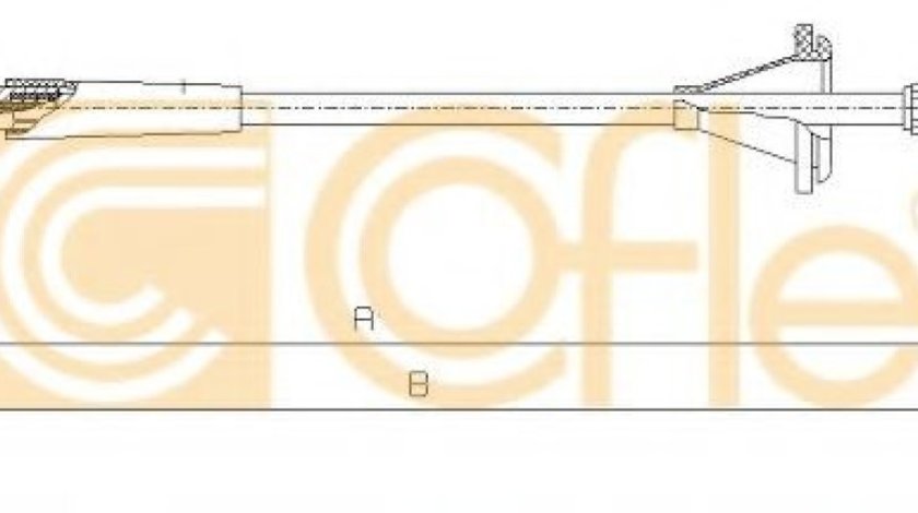 Arbore tahometru FIAT DUCATO bus (230) (1994 - 2002) COFLE S07123 piesa NOUA