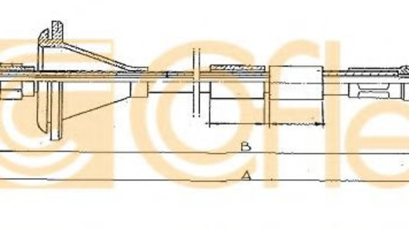Arbore tahometru FIAT DUCATO Panorama (290) (1990 - 1994) COFLE S07125 piesa NOUA