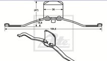 Arc, etrier frana AUDI A4 (8E2, B6) (2000 - 2004) ...