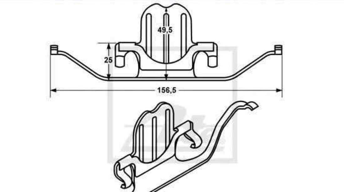 Arc, etrier frana BMW 3 cupe (E92) ATE 11.8116-0339.2