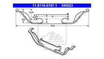 Arc, etrier frana BMW 5 Touring (E39) 1997-2004 #2...