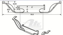 Arc, etrier frana BMW Seria 5 (E39) (1995 - 2003) ...