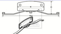 Arc, etrier frana FORD GALAXY (WA6) (2006 - 2015) ...