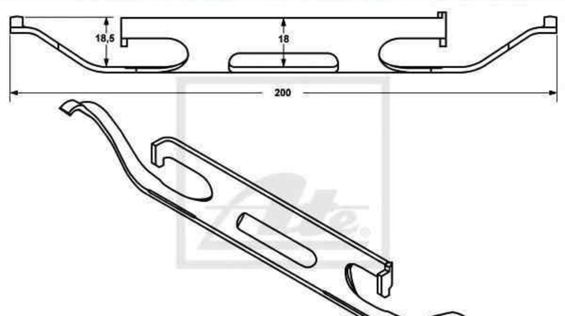 Arc, etrier frana MERCEDES-BENZ E-CLASS combi (S210) ATE 11.8116-0133.1