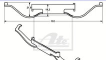 Arc, etrier frana VW SHARAN (7M8, 7M9, 7M6) (1995 ...