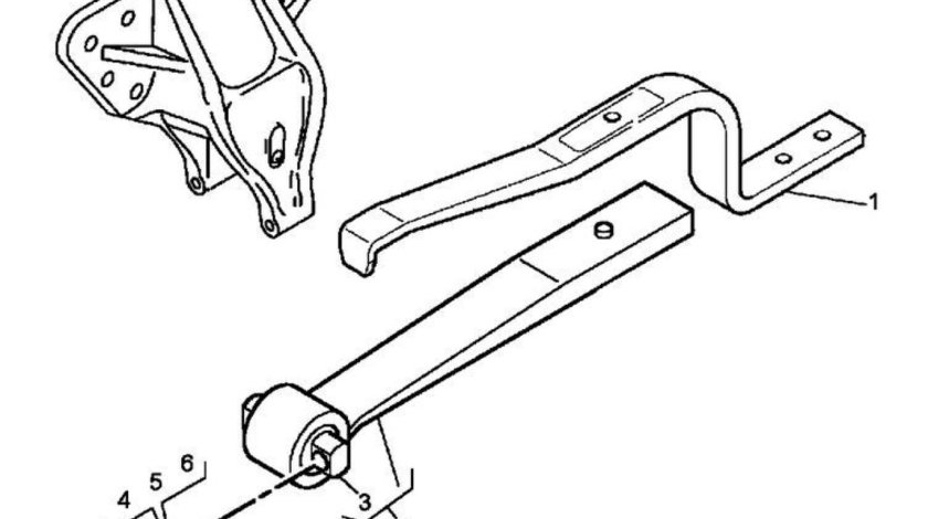 Arc lamelar punte spate Renault Midlum dXi (poz.2) RENAULT OE 7482098745