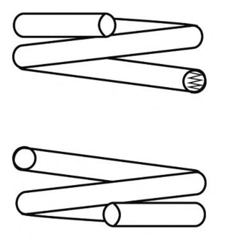 Arc spiral MITSUBISHI PAJERO II Canvas Top (V2_W, V4_W) (1990 - 2000) CS Germany 14.872.137 piesa NO...