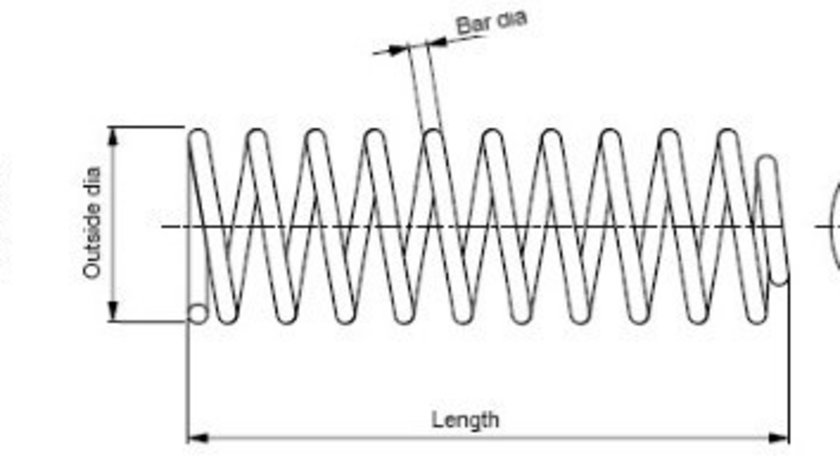 Arc spiral punte fata (MONSE3493 MONROE) FORD