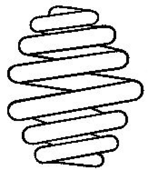 Arc spiral VW TRANSPORTER IV caroserie (70XA) (1990 - 2003) SACHS 996 485 piesa NOUA