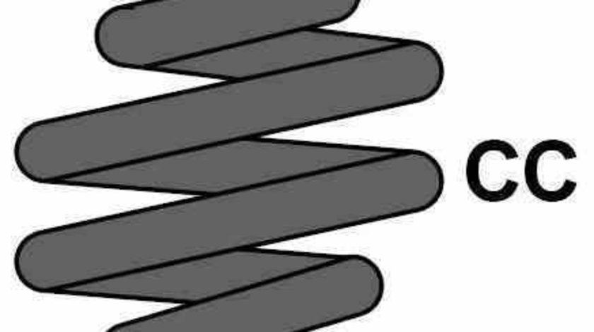 Arc suspensie spiral FIAT PANDA 169 DIEDERICHS 9985712