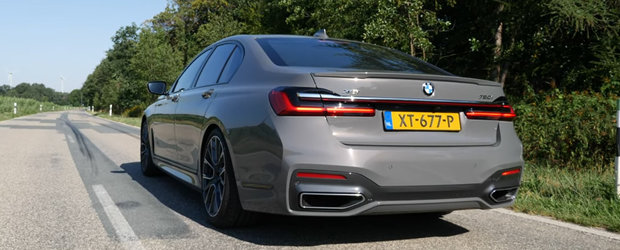 Are 2.5 tone dar tasneste ca din pusca. De la 0 la 260 de km/h cu noul BMW 750i