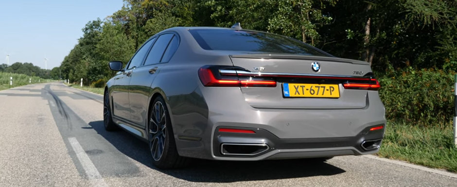 Are 2.5 tone dar tasneste ca din pusca. De la 0 la 260 de km/h cu noul BMW 750i