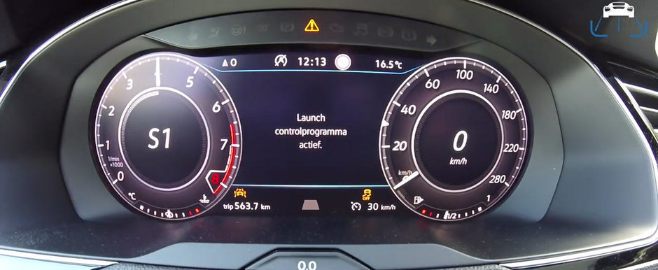 Are 280 CP si 4x4 in standard. TEST DE ACCELERATIE cu cel mai sportiv VW Arteon al momentului