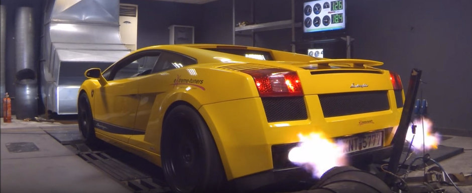 Are 3.500 de cai si se tureaza in 12.000 rpm. ASCULTA cel mai extrem Lambo al momentului