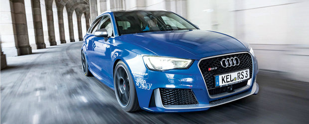 Are 520 CP si face suta doar in 3.3 secunde. Tuningul pe care si-l doreste orice posesor de Audi RS3