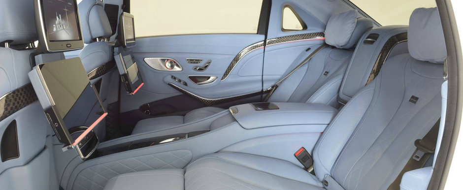 Are 900 CP sub capota, insa interiorul e cel care te va da pe spate. GALERIE FOTO cu noua super-limuzina de la Brabus Are 900 CP sub capota, insa interiorul e cel care te va da pe spate. GALERIE FOTO cu noua super-limuzina de la Brabus
