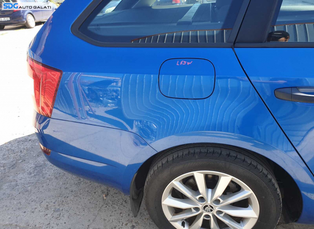 Aripa Caroserie Dreapta Spate Skoda Octavia 3 Break Combi 2013 - 2017 Culoare LF5W 8X8X [C7969]
