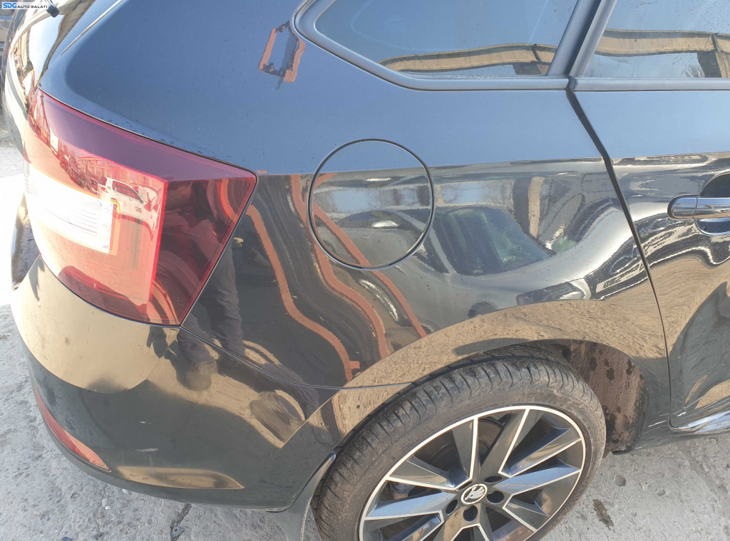 Aripa Caroserie Dreapta Spate Skoda Rapid Hatchback 2012 - 2017 Culoare LF9R [K4358]