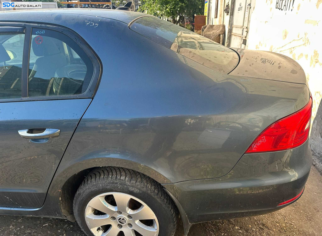 Aripa Caroserie Stanga Spate Skoda Superb 2 Hatchback Berlina 2008 - 2015 Culoare LF7Y [K4560]