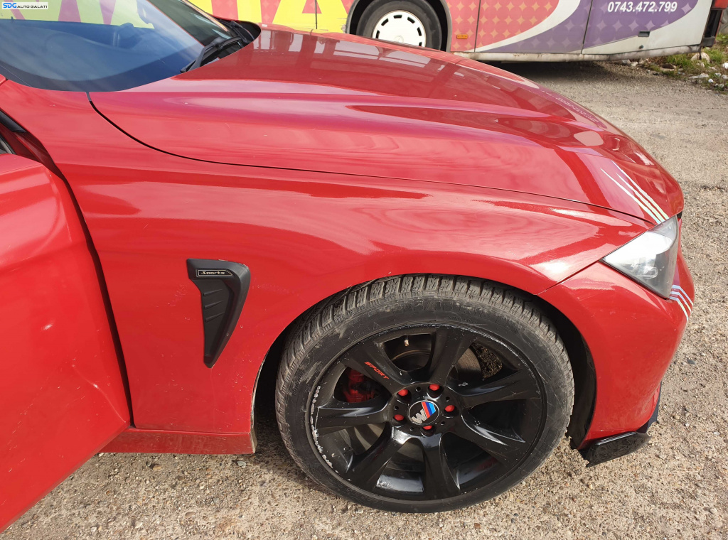 Aripa Dreapta Fata BMW Seria 3 F30 F31 NFL Non Facelift 2011 - 2014 Culoare A75 Melbourne Red Metallic [K1124]