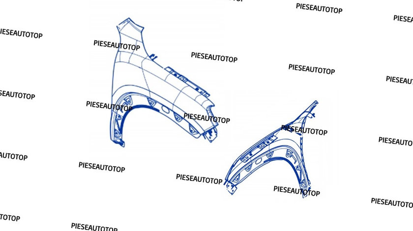 Aripa dreapta fata Dacia Spring 2021-2023 NOUA 631007661R OE