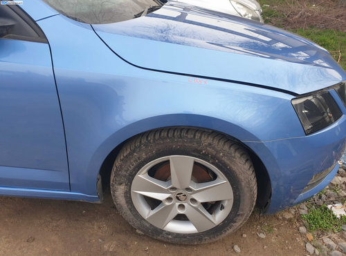 Aripa Dreapta Fata Skoda Octavia 3 FL Facelift 2017 - 2020 Culoare LQ5X [K3554]