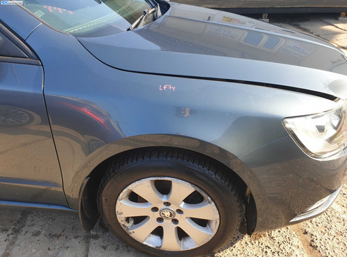 Aripa Dreapta Fata Skoda Superb 2 2008 - 2015 Culoare LF7Y [K4528]