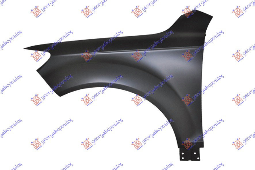 Aripa Fata - Audi Q7 2006 , 4l0821101