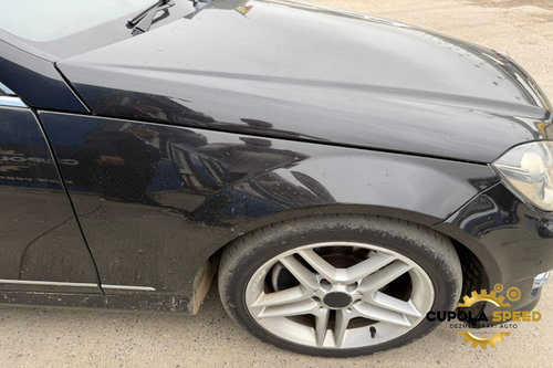 Aripa fata dreapta culoare 197 Negru Obsidian Mercedes-Benz C-Class W204/S204/C204 [facelift] [2011 ...