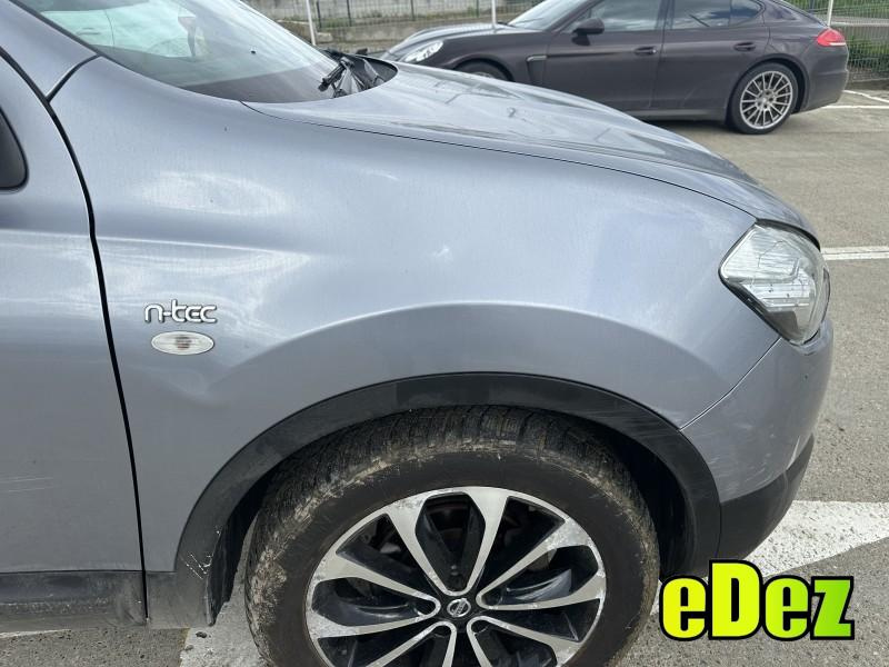 Aripa fata dreapta culoare argintiu - kaq Nissan Qashqai facelift (2010-2013) [NJ10]