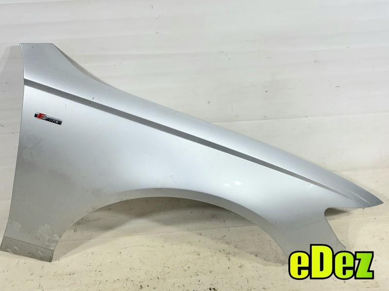 Aripa fata dreapta culoare argintiu - lx7w Audi A6 (2010-2018) [4G2, C7]