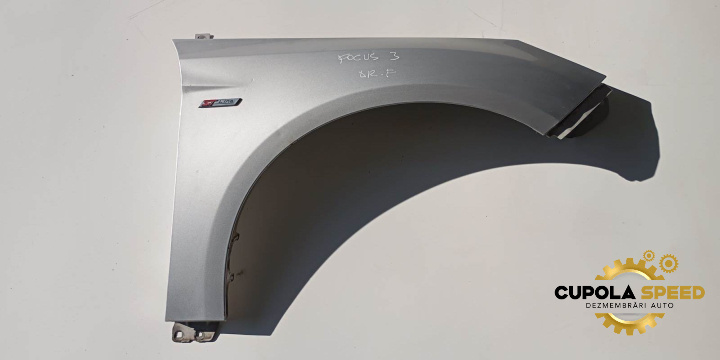 Aripa fata dreapta culoare GRI Ford Focus 3 [facelift] [2014 - 2020]