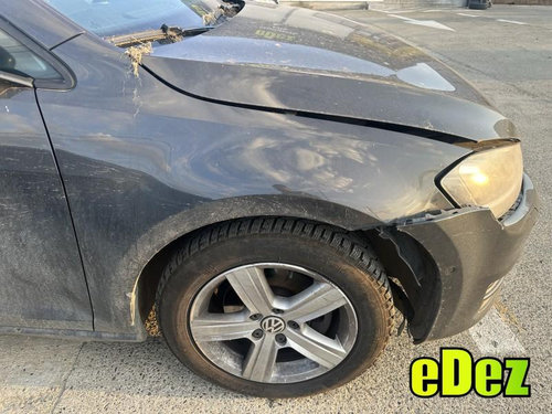 Aripa fata dreapta culoare gri - li7f uranogrey Volkswagen Golf 7 (2012-2017)