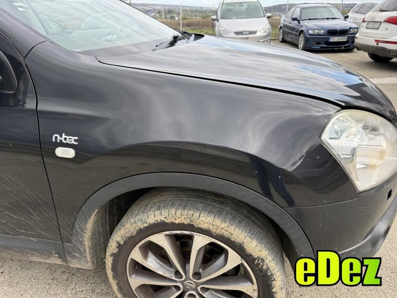 Aripa fata dreapta culoare negru - z11 Nissan Qashqai (2007-2010) [J10]