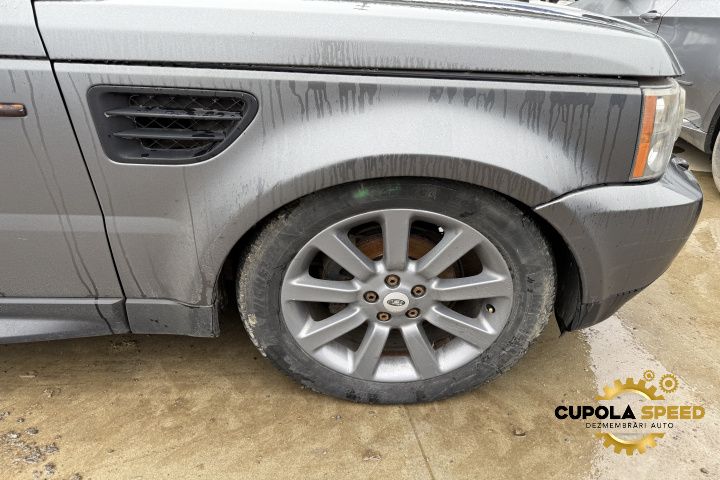 Aripa fata dreapta culoare originala Buckingham Blue 796 (element foliat) Land Rover Range Rover Sport [2005 - 2009] 2.7 TDV6 276DT