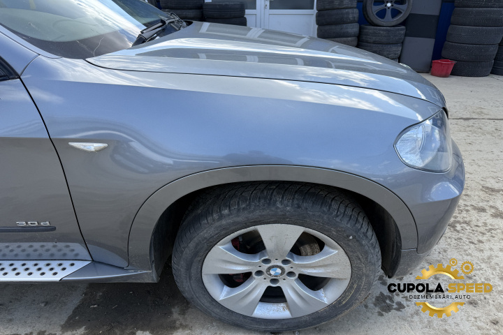 Aripa fata dreapta culoare Space-Grey Metallic BMW X5 E70 [2006 - 2010]