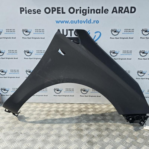 Aripa fata dreapta negru-grund Opel Corsa D facelift 2010-2014