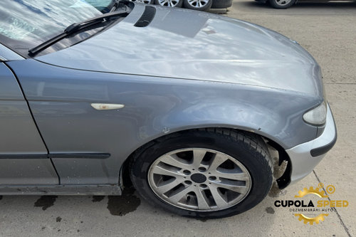 Aripa fata dreapta Silber Grau Metallic BMW Seria 3 E46 [facelift] [2001 - 2006]