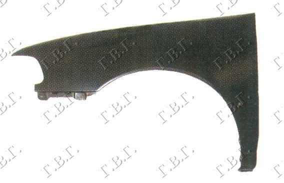 Aripa Fata - Hyundai Excel 1992 , 66311-24010