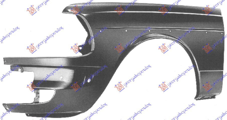Aripa Fata - Mercedes E Class (W123) 1976 , 1238800518
