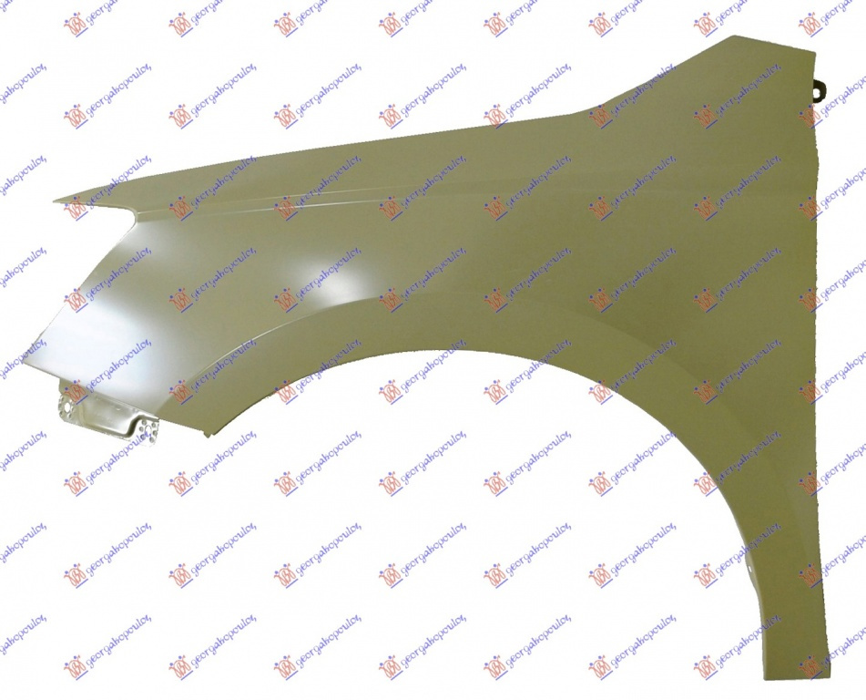 Aripa Fata - Skoda Fabia 2014 , 6v0821105
