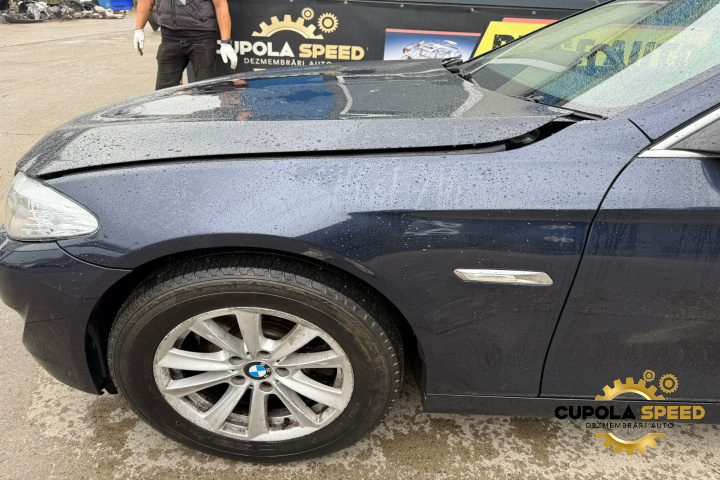 Aripa fata stanga culoare A89 Imperial Blue Brilliant BMW Seria 5 F10 [facelift] [2013 - 2017]