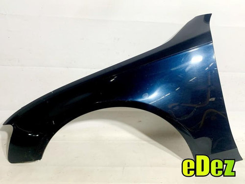 Aripa fata stanga culoare albastru - lz5a Audi A4 (2007-2011) [8K2, B8]