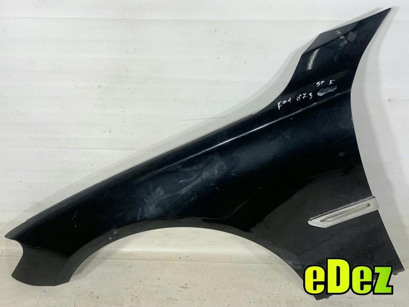 Aripa fata stanga culoare black sapphire metallic (475) BMW Seria 7 (2008-2015) [F01, F02]