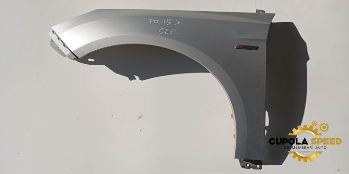 Aripa fata stanga culoare GRI Ford Focus 3 [facelift] [2014 - 2020]