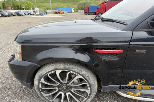 Aripa fata stanga culoare Java Black [697] Land Rover Range Rover Sport [2005 - 2009]